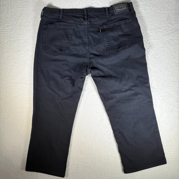 Vtg Levis 540 Relaxed Jeans with Black Label W42 L32 - Picture 2 of 8